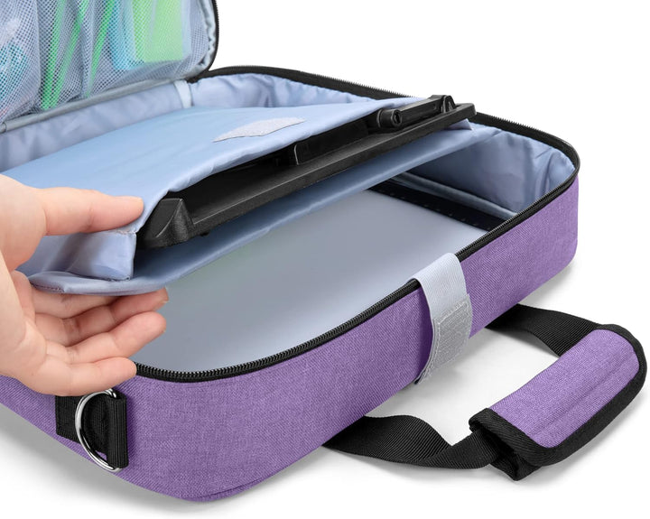 Luxja Tragetasche für A4 Licht Pad und Diamond Painting Werkzeug Lila, Lila