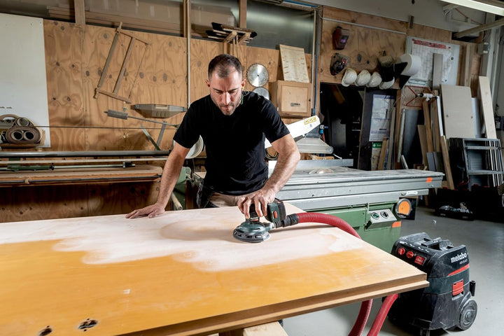metabo Akku-Exzenterschleifer SXA 18 LTX 150 BL - 18 V, 150 mm Schleifteller-Ø - Drehzahlregelung, S