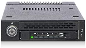 ICY DOCK M.2 NVMe PCIe SSD zu MiniSAS HD SFF-8643 Wechselrahmen mit entnehmbarem Einschub/Tray kompa