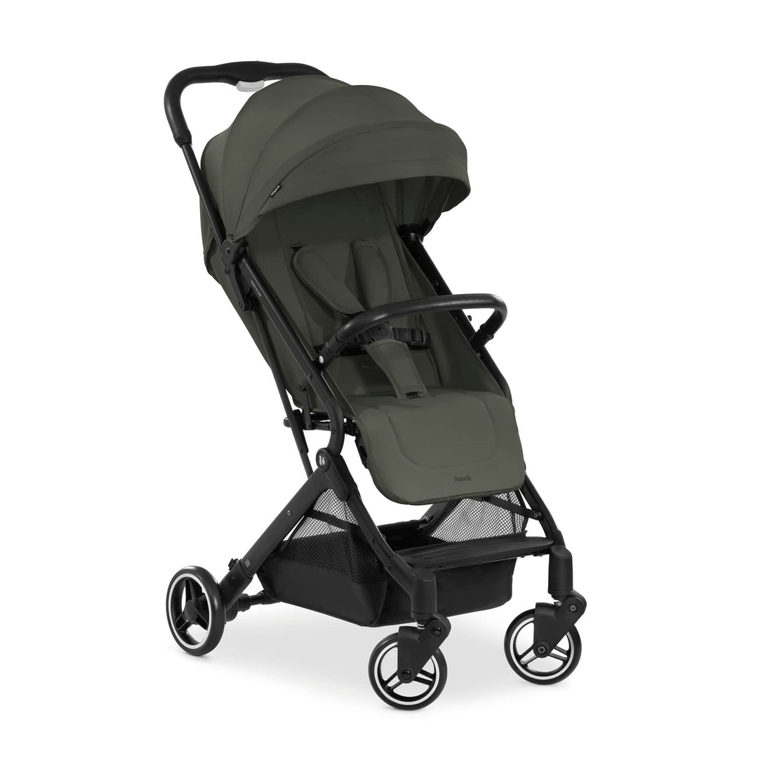 hauck Travel N Care, Dark Olive - Reise Buggy für Kinder ab Geburt bis 22 kg - mit Liegefunktion - L