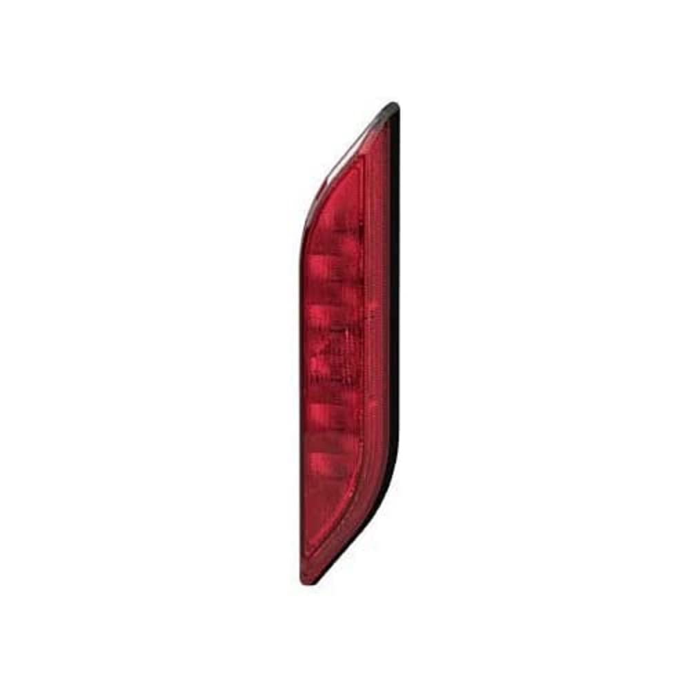 HELLA - Nebelschlussleuchte - Shapeline Style Slim - LED - 12/24V - geklebt - Lichtscheibenfarbe: ro