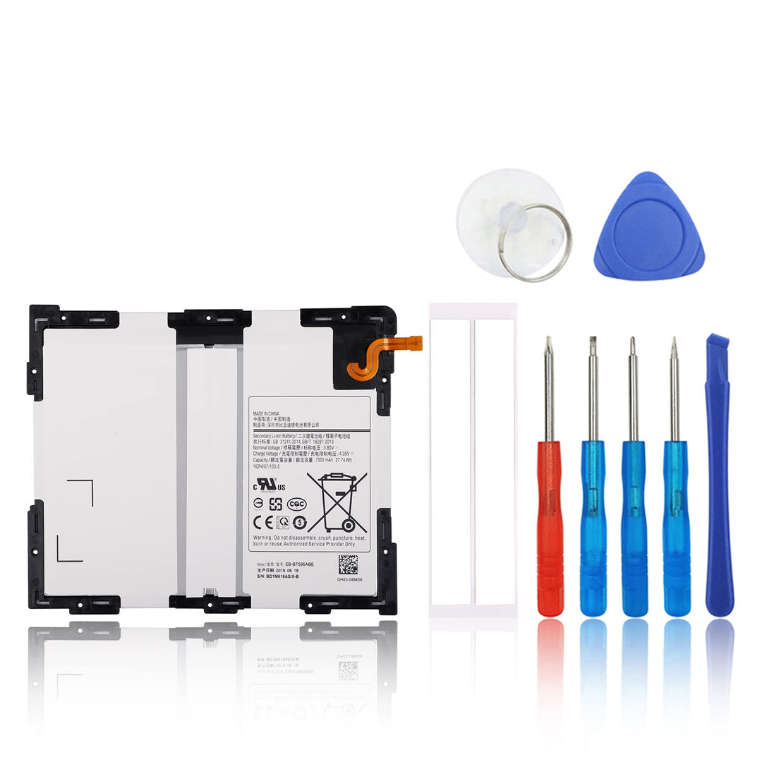 SwarKing Ersatz Akku Kompatibel mit Kompatibel mit Samsung Galaxy Tab A 2018 10.5" SM-T590 SM-T595 E
