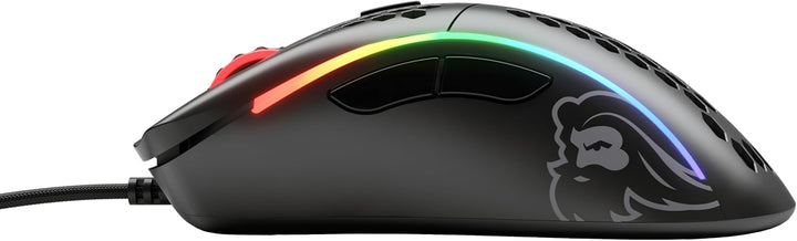 Glorious Model D Wired Gaming Mouse - 68g Superlight Honeycomb Design, RGB, Ergonomic, Pixart 3360 S