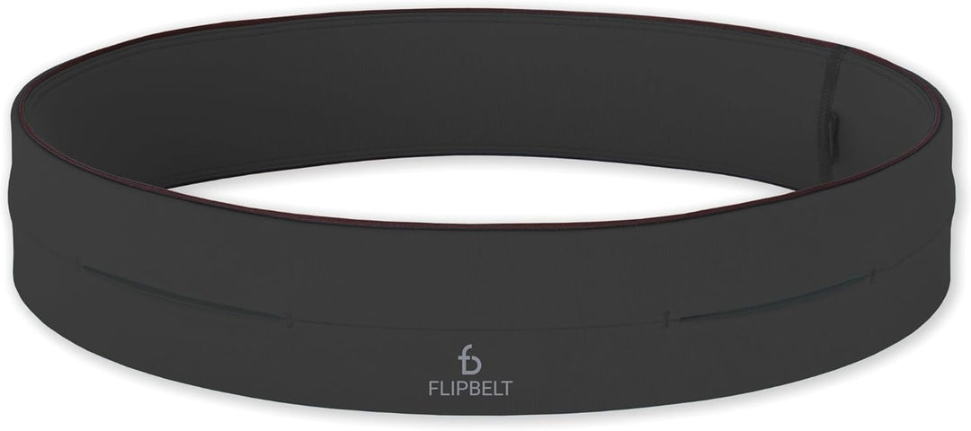 FlipBelt Classic - Gürtel mit Mehreren Taschen, Unisex S Carbon, S Carbon