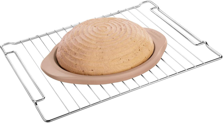 Tescoma Backform für rundes Brot | Brotbackschale aus Silikon | Brot-Backform
