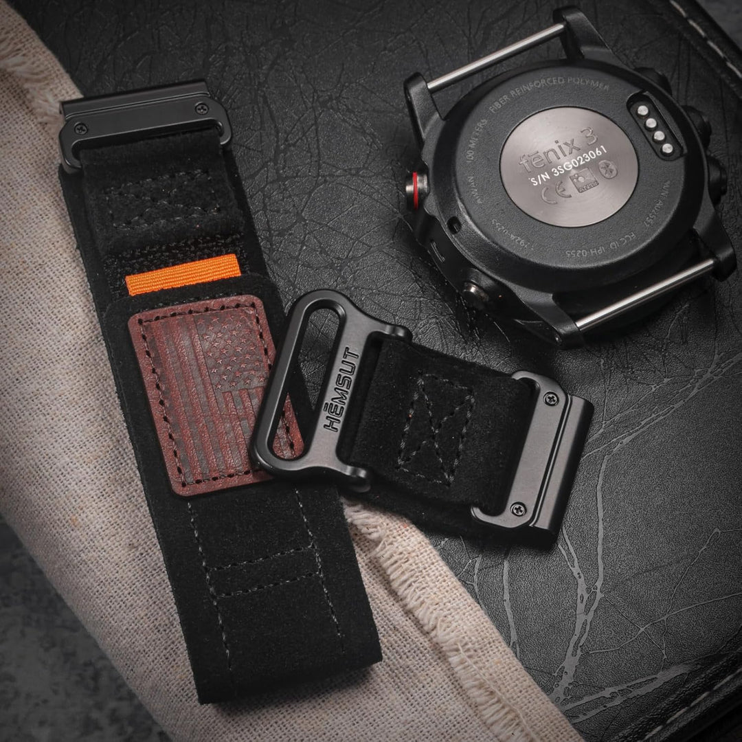 Armband für Garmin,Uhrenarmband Kompatibel mit Garmin superrobustes Nylon-Sportarmband für fēnix/For