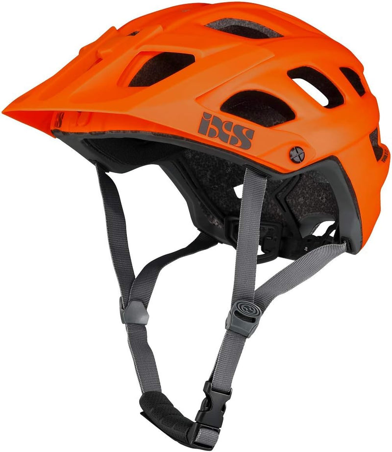 IXS Enduro MTB-Helm Trail EVO Grape Orange ML (58-62cm), Orange ML (58-62cm)