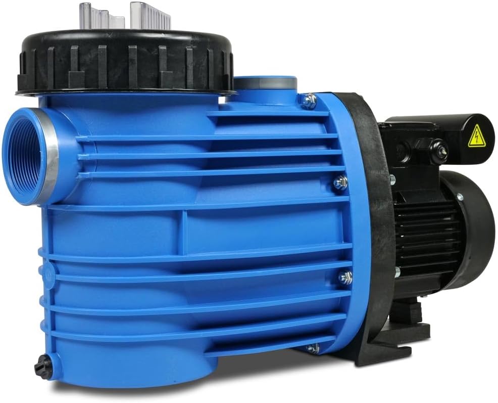 BADU Magna 12 Poolpumpe - Selbstansaugend, leise & salzwasserbeständig für Pools bis 60m³ - 12m³/h F