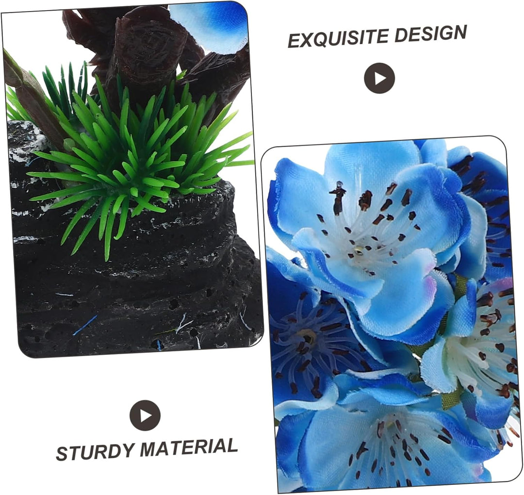 Cabilock Sushi Teller Blumen Dekoration Künstliche Sashimi Ornamente Für Elegante Anrichtung Von Sus