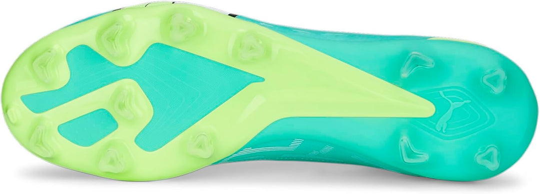 PUMA Herren Ultra Pro Fg/AgFussballschuh 41 EU Electric Peppermint Puma White Fast Yellow, 41 EU Ele