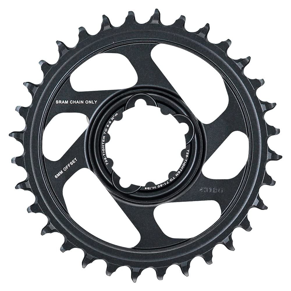 Sram X-Sync2 SL Eagle Kettenblatt (34 Zähne | 12-Fach | grau | Alu | Offset 6mm | DM), grau