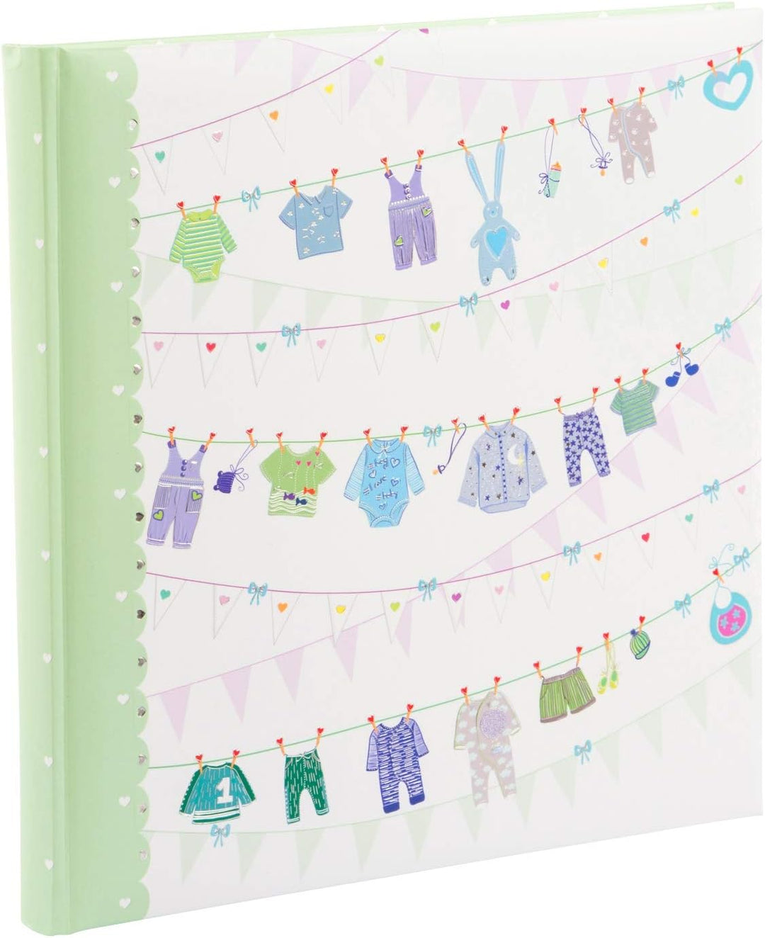 goldbuch Babyalbum Sweet and Fresh Boy im Turnowsky Design, Kunstdruck Fotoalbum mit 60 weisse, Perg