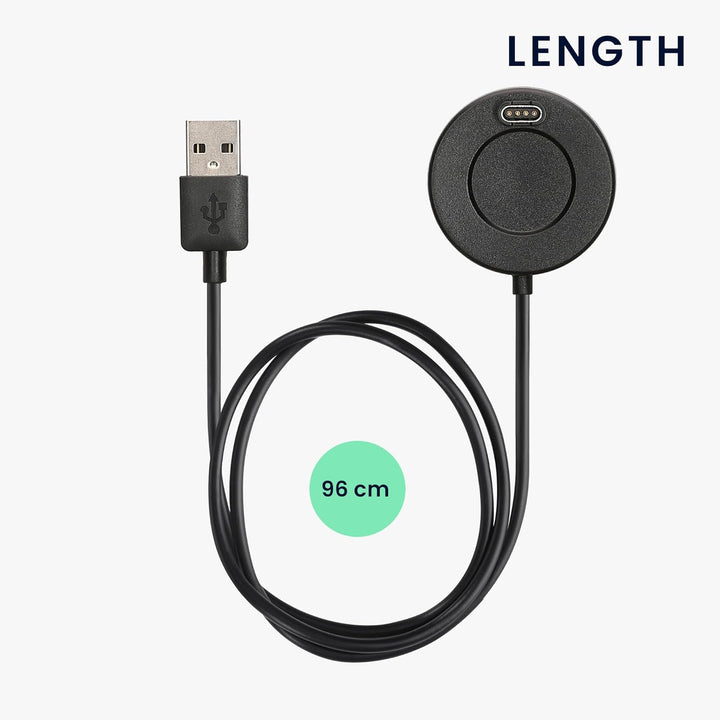 kwmobile USB Kabel Charger kompatibel mit Garmin Forerunner 55 965 955 265 255 165 / Vivoactive 5 /