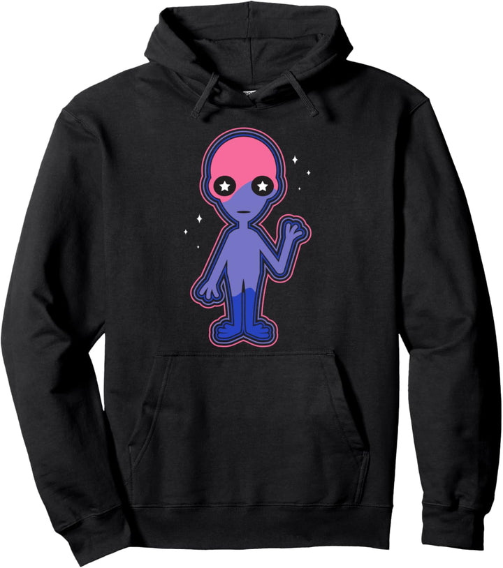 Cool Bisexuell Alien Gleich Ausserirdisch Hoodie Pullover Hoodie