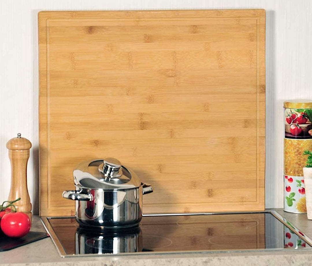Kesper | Herdabdeckplatte, Material: FSC®-zertifizierter Bambus, Material: 56 x 50 x 4.5 cm, Farbe: