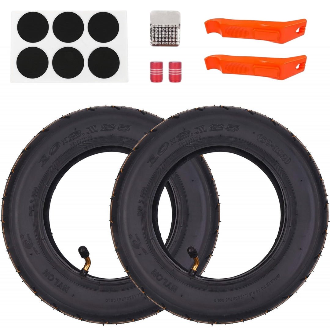 2 Sätze Packung mit 10 x 2,125 10"Reifen Reifen + Schlauch Ersatz für Smart Self Balancing 2-Rad Ele