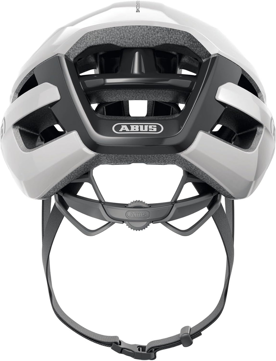 ABUS Rennradhelm PowerDome - leichter Fahrradhelm mit cleverem Belüftungssystem und aerodynamischem