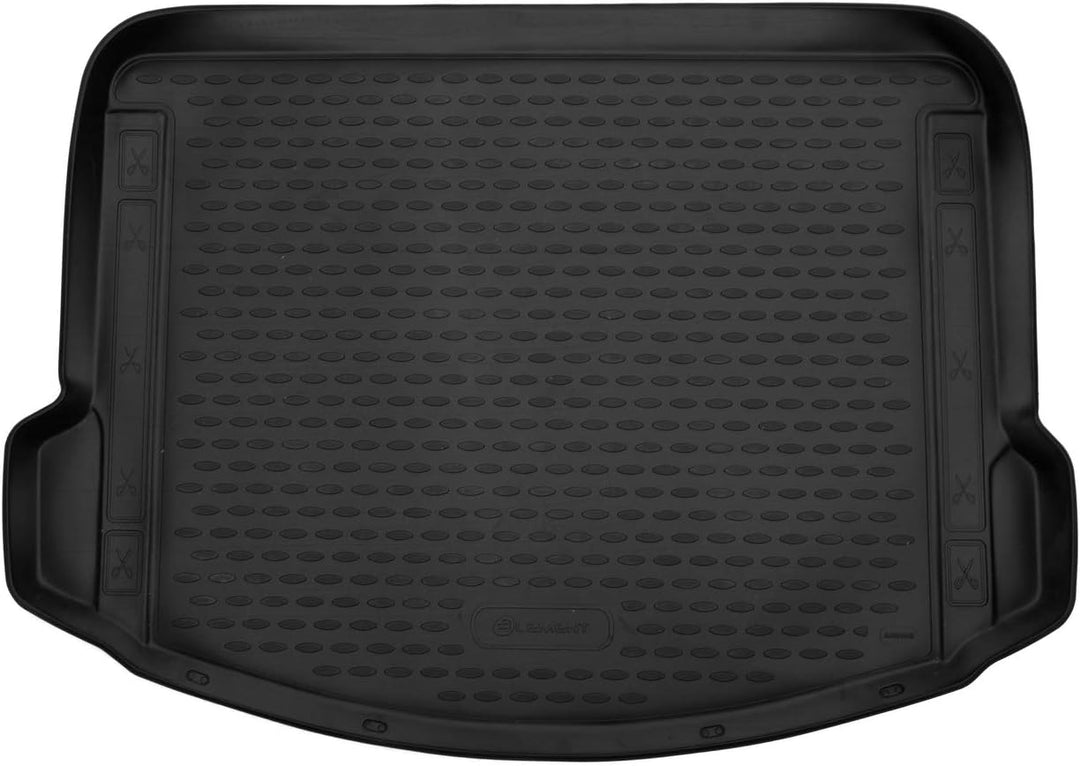 Element Passgenaue Premium Antirursch Kofferraummatte Laderaumwanne passend für Jaguar E-Pace 2018 -