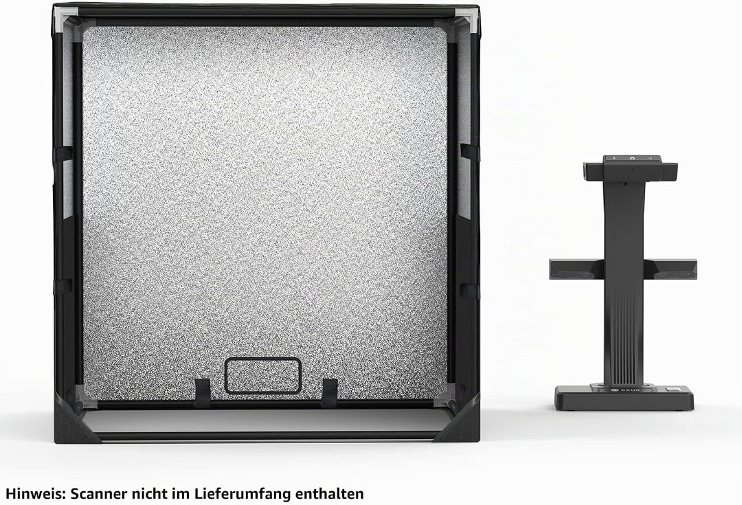 CZUR Fotostudio mit Handtasche, Fotobox Studio Box Scanner-Helfer, 60 * 60 * 60cm, Faltbar &amp; Tragbar