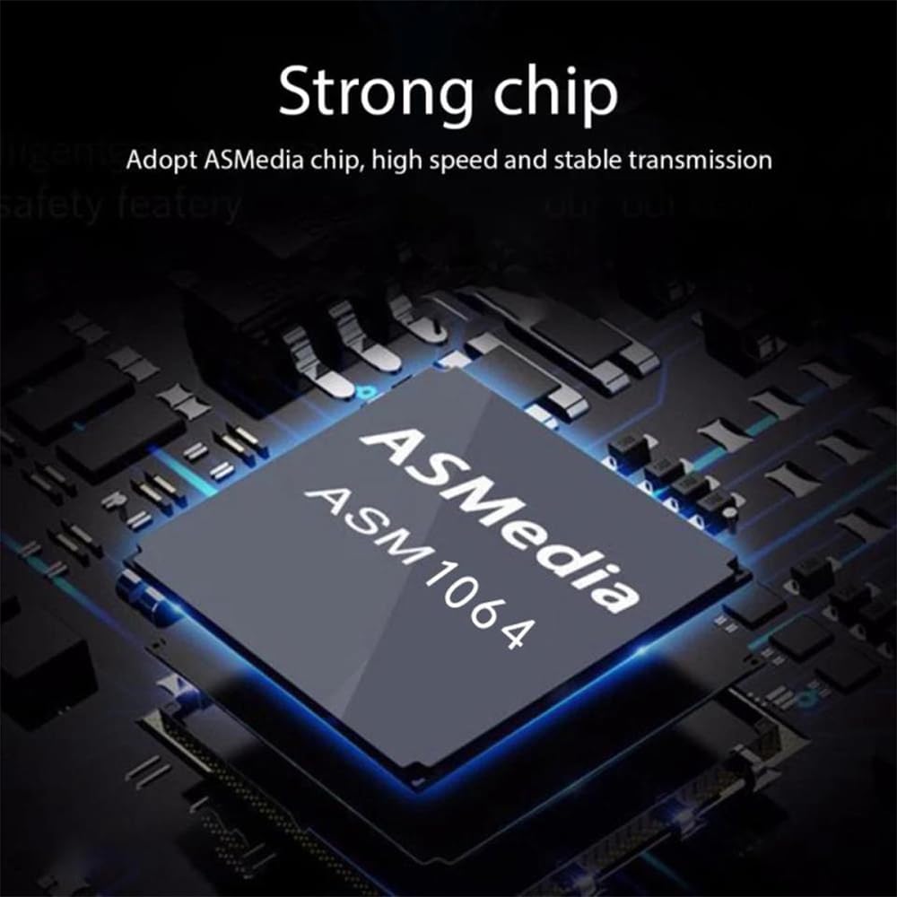 xiwai High-Speed 4 SATA NGFF Key B+M SSD auf PCI-E 1x Motherboard Desktop Adapter SSD Karte ASM1064