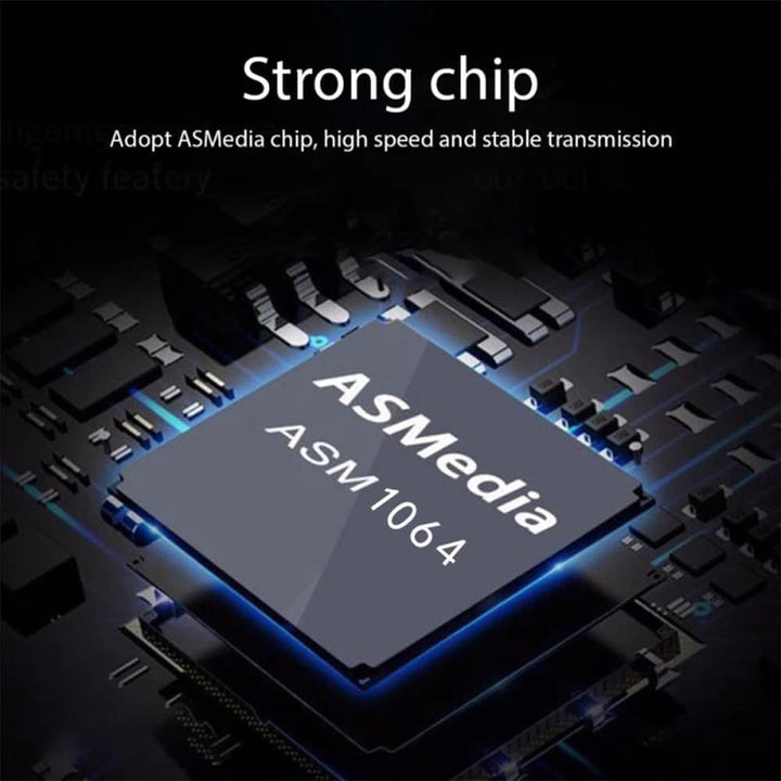 xiwai High-Speed 4 SATA NGFF Key B+M SSD auf PCI-E 1x Motherboard Desktop Adapter SSD Karte ASM1064