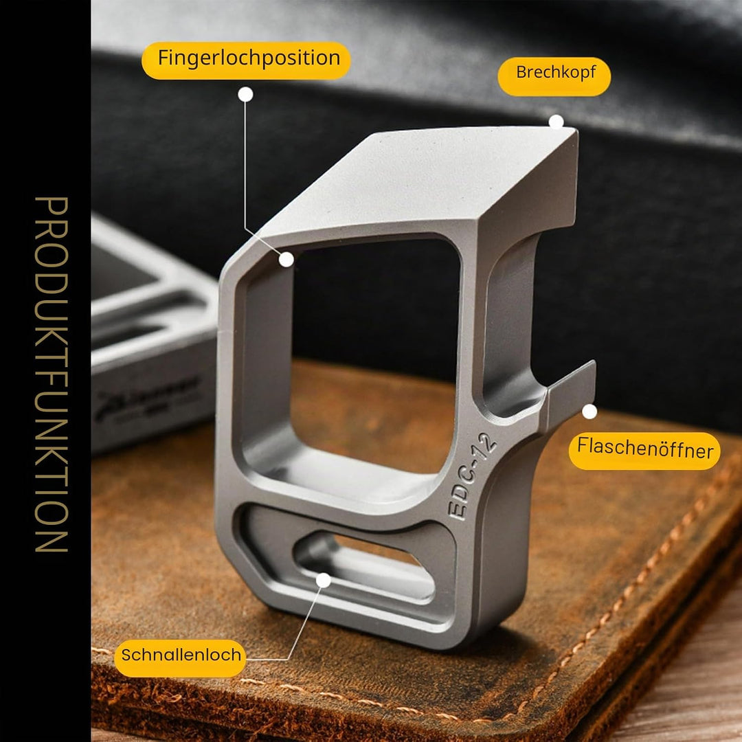 Titan EDC Pry Bar,Mini Titan EDC Brecheisen Stemmeisen Pry Bar,Multi Tool Crowbar Pry Bar Flaschenöf