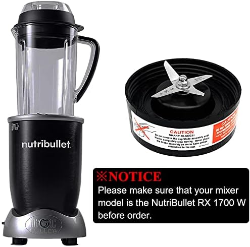 Ersatz Entsafter Klingen für NutriBullet Rx Standmixer 1700 W, Nutribullet Rx Ersatzklinge Ersatztei