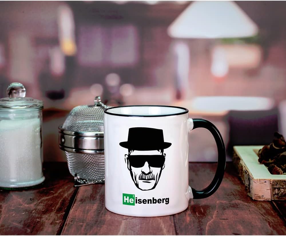 Tasse Heisenberg - Walter White - Los Pollos Hermanos - Breaking Bad Geschenk - Bild mit Hut
