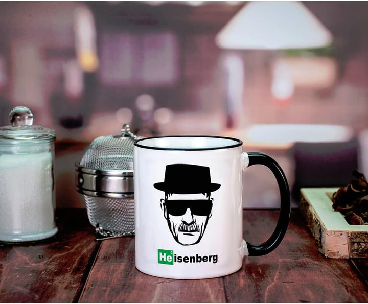 Tasse Heisenberg - Walter White - Los Pollos Hermanos - Breaking Bad Geschenk - Bild mit Hut