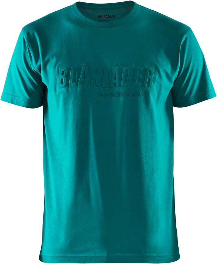 Blaklader T-Shirt 3D 3531-1042 XS Grün Blau, XS Grün Blau