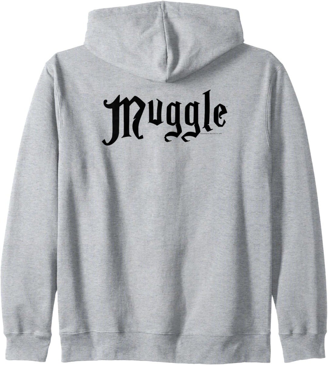 Harry Potter Muggle White Kapuzenjacke