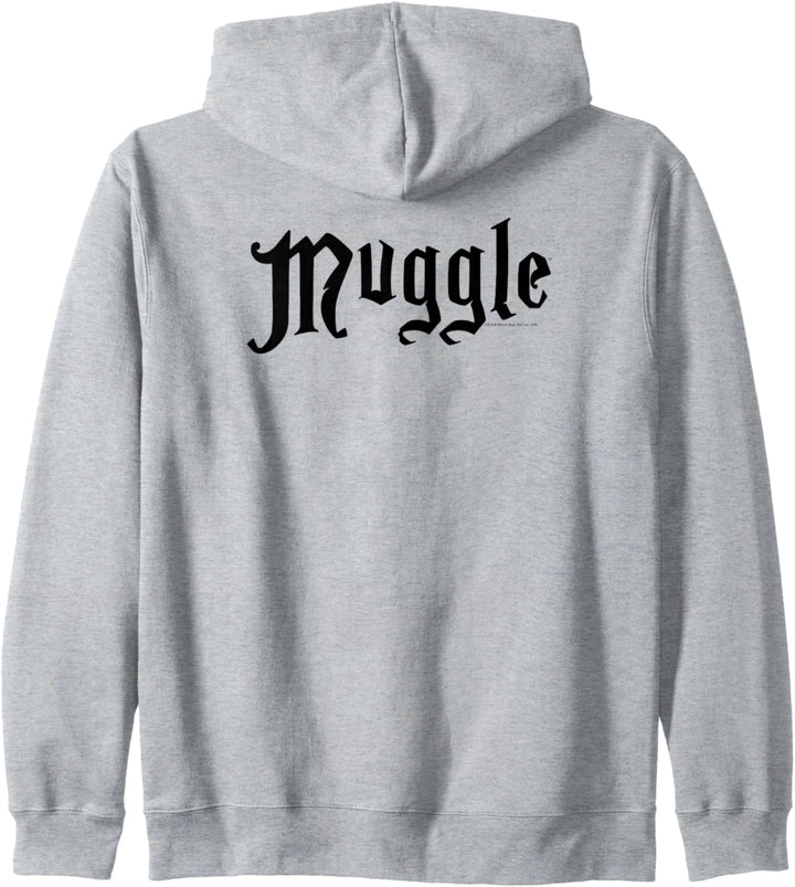 Harry Potter Muggle White Kapuzenjacke