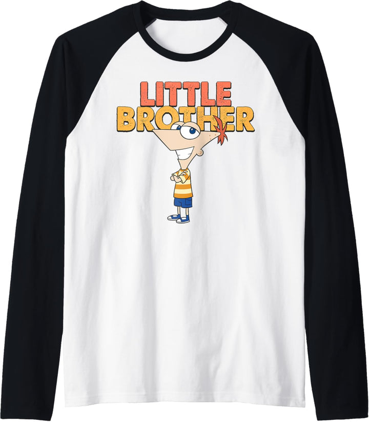 Disney Phineas und Ferb Phineas Little Brother stehend Raglan
