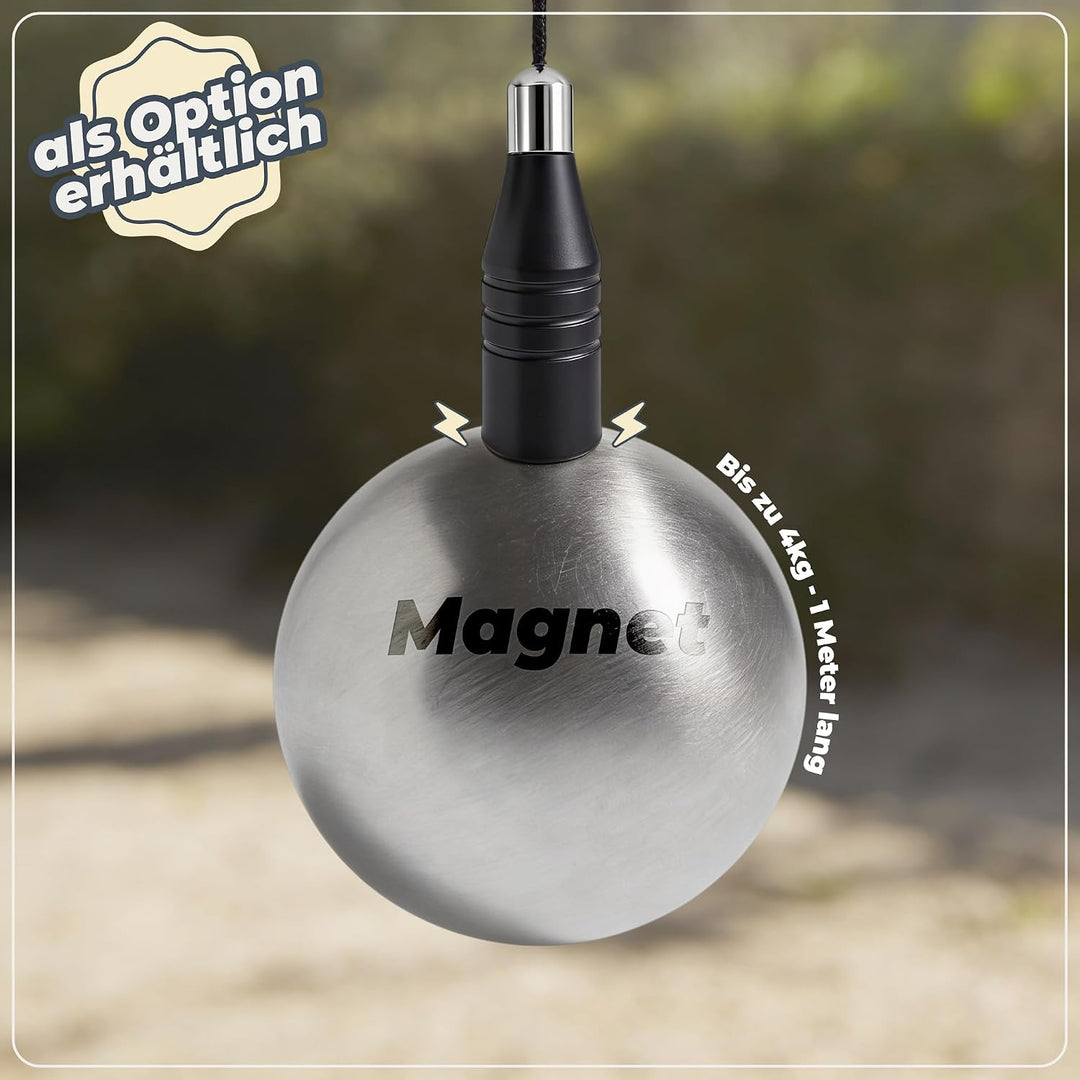 KDO MAGIC - Boccia Kugeln personalisiert - 3 Kugeln 720g - Pétanque - Kostenlose Tasche - Geschenkid