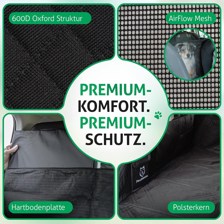 Hundedecke Auto Rückbank [Hartboden Erweiterung] Auto Hundedecke Rücksitz, Hundematte Rückbank, Rück