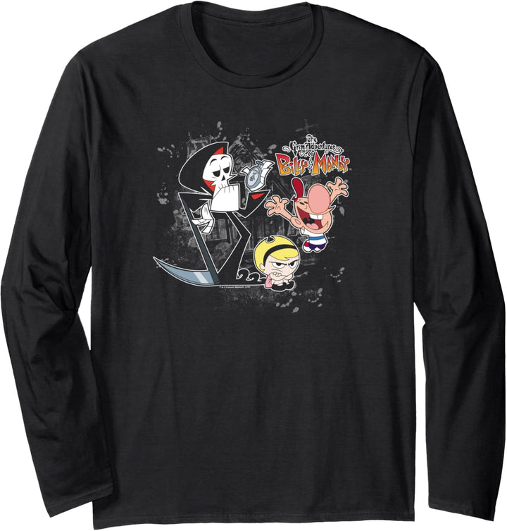 The Grim Adventures of Billy & Mandy Splatter Cast Langarmshirt