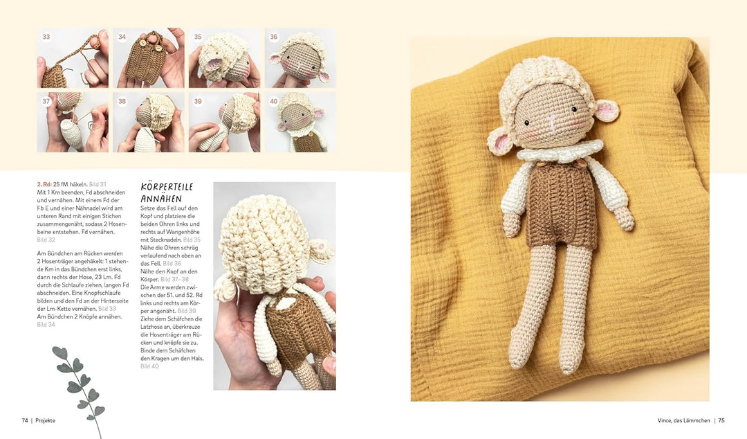 Lulu loves the moon – das Häkelbuch: Löwe, Reh, Igel und noch mehr traumhaft süsse Amigurumis im Vin