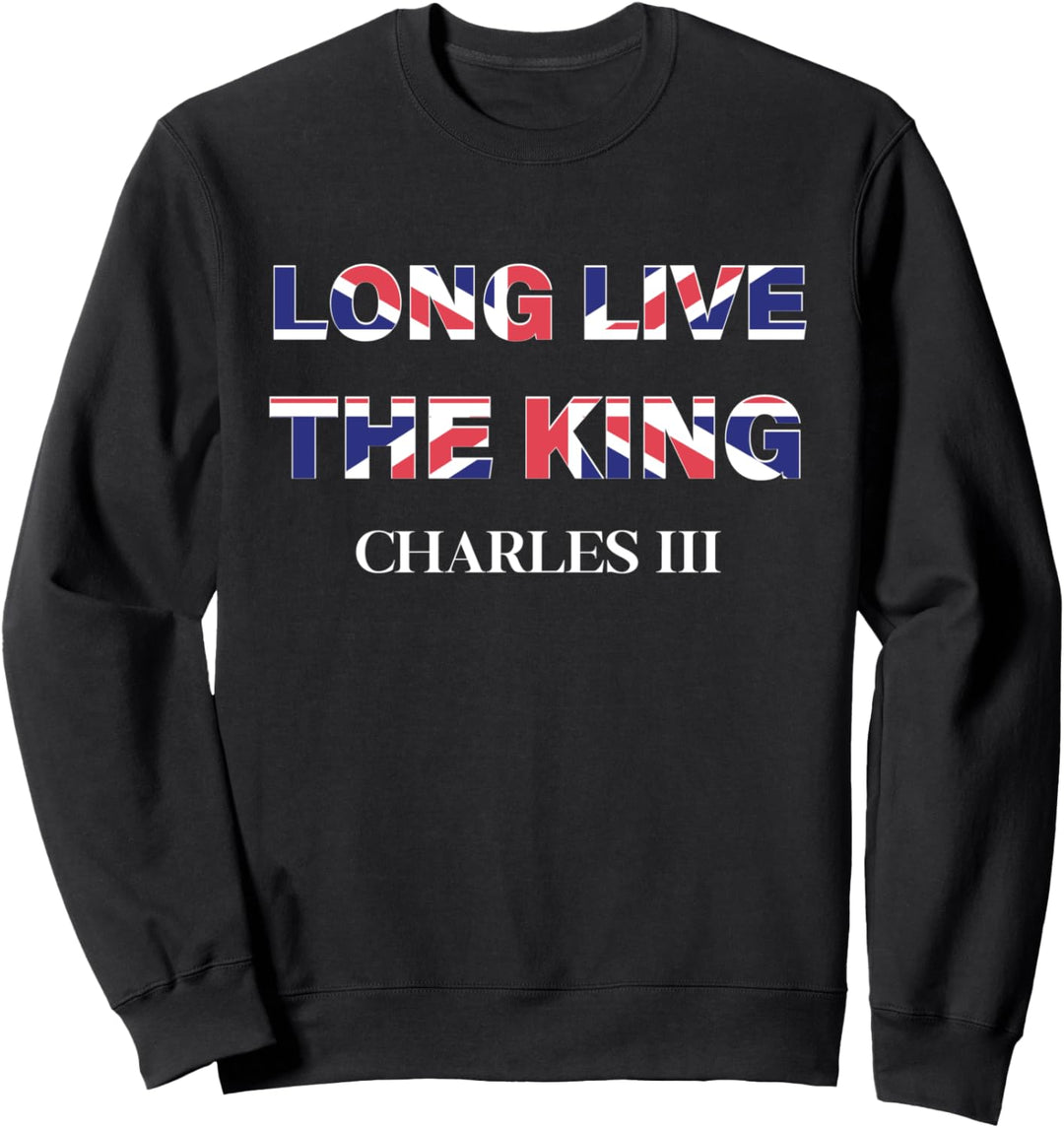 King Charles III Krönung 2022 Feier Royal Family Sweatshirt