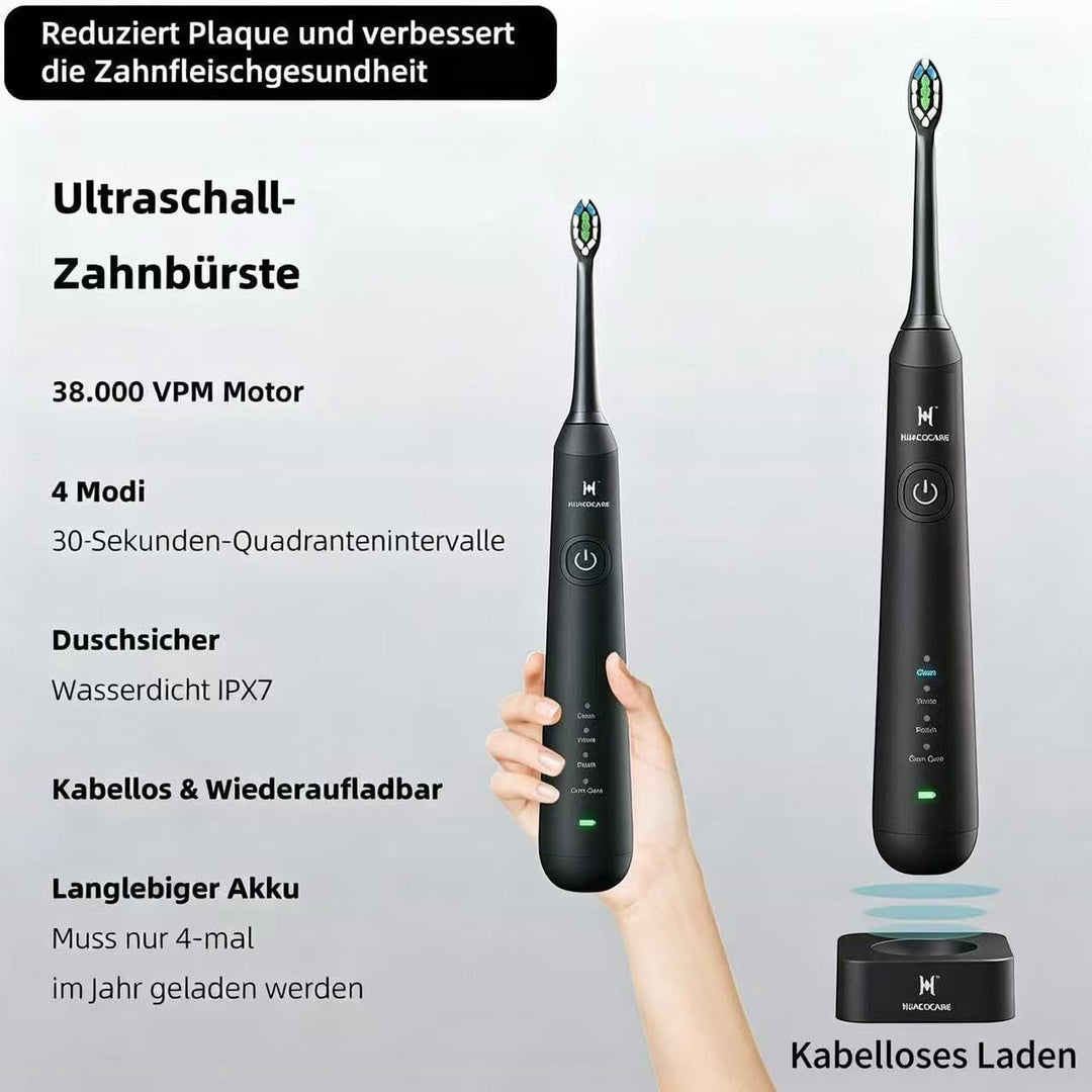 2-1 Mundreinigungsset, Wasser-Zahnseide und elektrische Zahnbürste, Bürsten und Zahnseide, für Zahnr