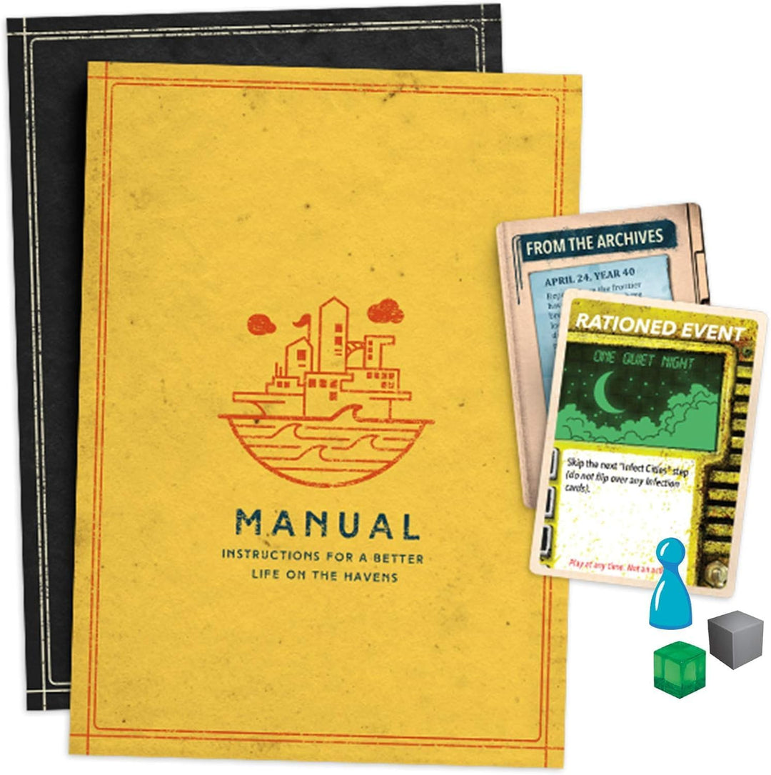 Z-Man Games , Pandemic Legacy Season 2 Yellow Edition, Board Game, Ages 13+, for 2 to 4 Players, 60