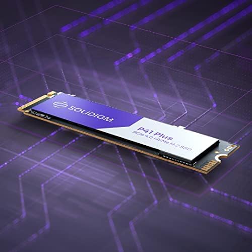 Solidigm SK HYNIX NAND Product Solutions SSD P41 Plus 2TB M.2 80mm PCIe x4 3D4 QLC Retail Single Pac