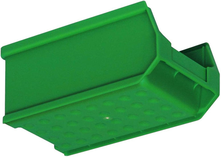 BRB Set - 25x Sichtstapelkästen Profi LB5, grün, Inhalt 0,85 Liter, LxBxH 175x100x75 mm inkl. 3 verz