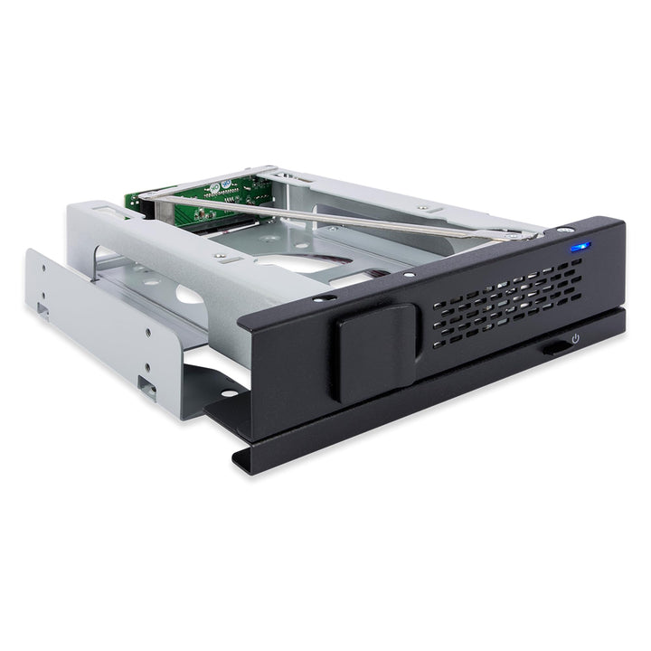 ICY DOCK TurboSwap MB171SP-1B - SATA/SAS Hot Swap Wechselrahmen für 3,5 Zoll (8,9cm) Festplatte komp