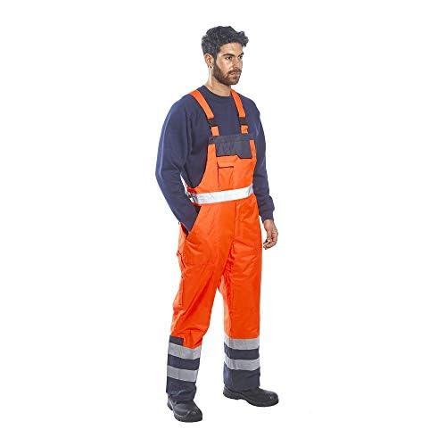 Portwest Winterlatzhose, gefüttert, Grösse: S, Farbe: Orange, S489ORRS