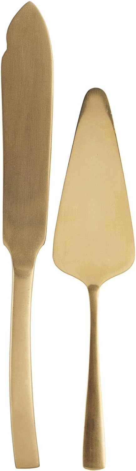 House Doctor 5707644524545 2-tlg. Tortenbesteck-Set, Stainless Steel