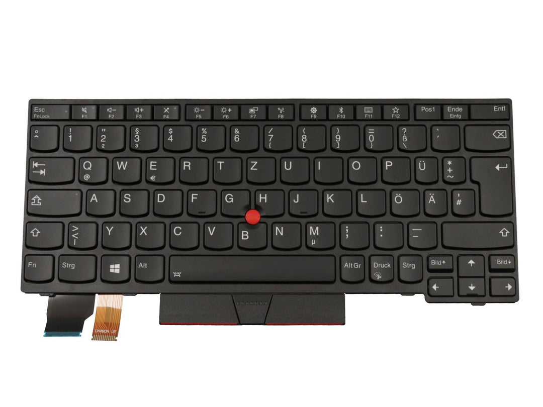 IPC-Computer Lenovo ThinkPad X280 (20KF/20KE) Original Tastatur DE (deutsch) schwarz mit Backlight u