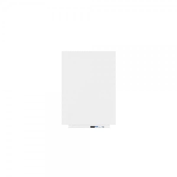 Rocada | Weisses magnetisches Whiteboard 55 x 75 cm | Rahmenloses magnetisches Whiteboard | Leicht a