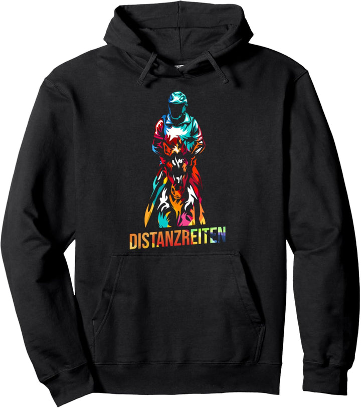 Distanzreiten Steigbügel Reiter Pullover Hoodie
