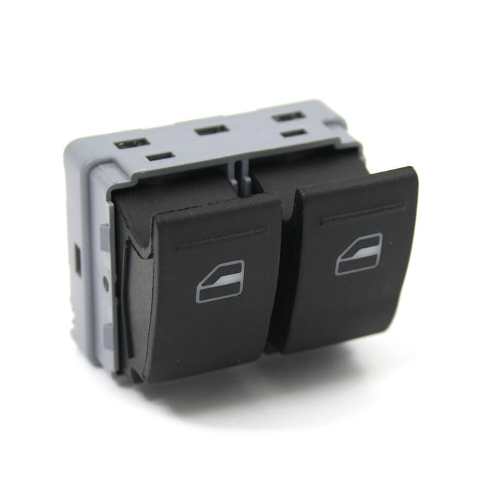 Volkswagen 7E0959855B 9B9 Schalter Fensterheber Fahrerseite 2-fach Satinschwarz