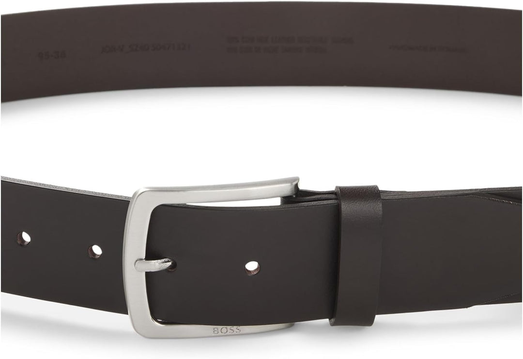 BOSS Herren Gürtel 100 Dark Brown202, 100 Dark Brown202